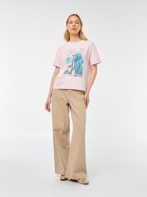 T-shirt a maniche corte 'Blondie' - Kiabi