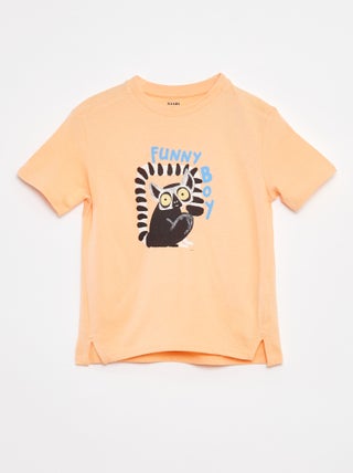 T-shirt a maniche corte con animazione