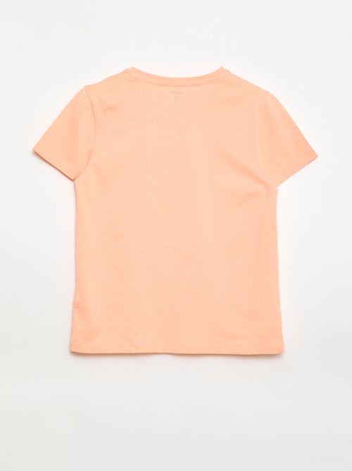 T-shirt a maniche corte con animazione - Kiabi