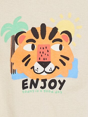 T-shirt a maniche corte con animazione