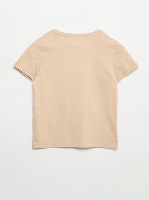 T-shirt a maniche corte con animazione - Kiabi