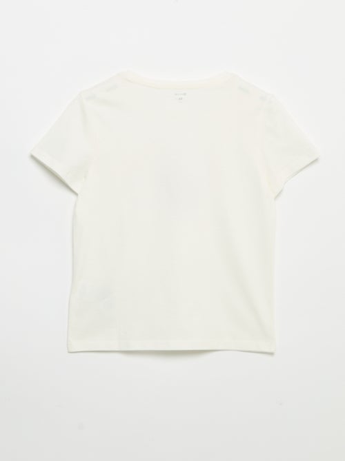 T-shirt a maniche corte con animazione - Kiabi T-shirt a maniche corte con animazione - Kiabi