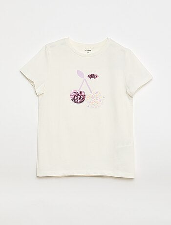 T-shirt a maniche corte con animazione
