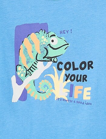 T-shirt a maniche corte con animazione