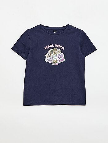 T-shirt a maniche corte con animazione
