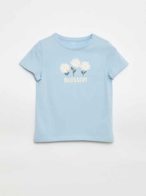 T-shirt a maniche corte con animazione - Kiabi
