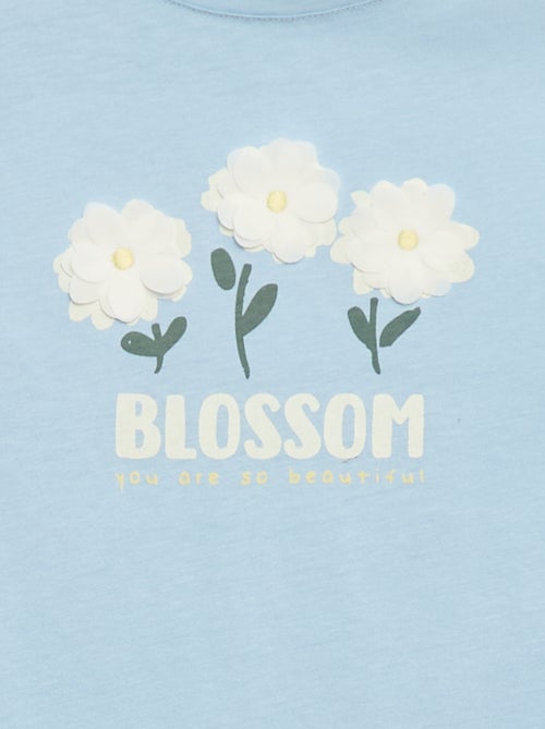 T-shirt a maniche corte con animazione - Kiabi