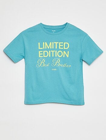 T-shirt a maniche corte con animazione Brother