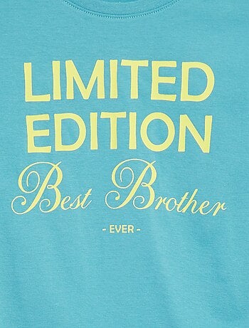 T-shirt a maniche corte con animazione Brother