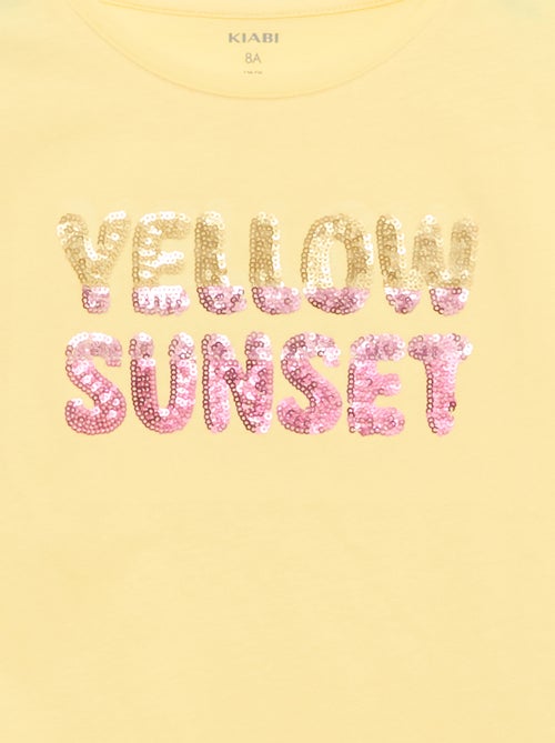 T-shirt a maniche corte con animazione - Kiabi