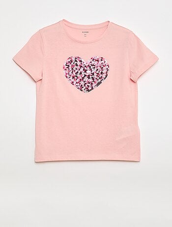 T-shirt a maniche corte con animazione