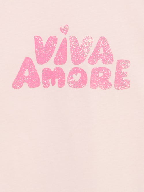 T-shirt a maniche corte con animazione - Kiabi
