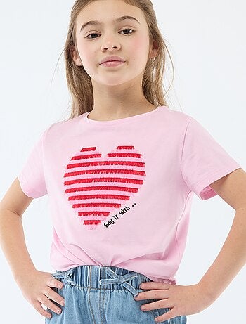 T-shirt a maniche corte con animazione