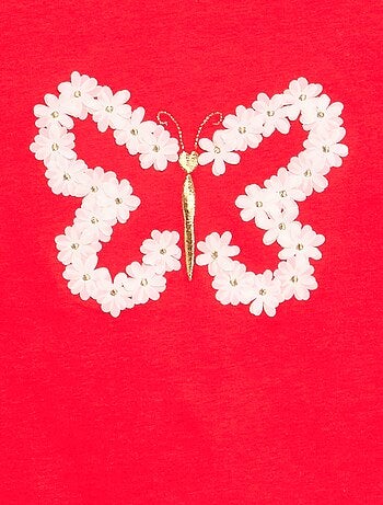T-shirt a maniche corte con animazione