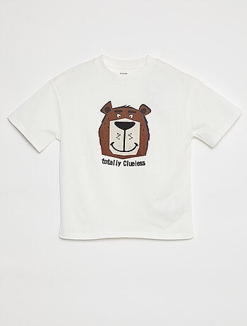 T-shirt a maniche corte con decorazione