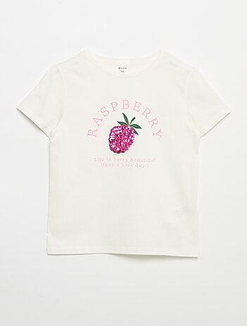 T-shirt a maniche corte con animazione