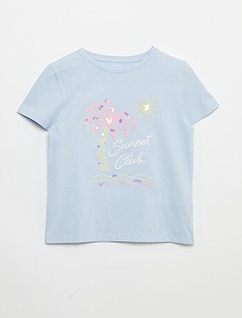 T-shirt a maniche corte con animazione
