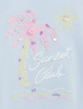 T-shirt a maniche corte con animazione