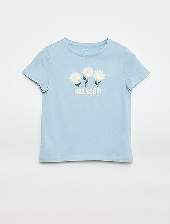 T-shirt a maniche corte con decorazione