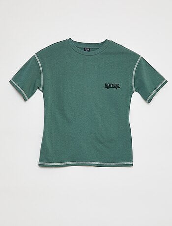 T-shirt a maniche corte con decorazione