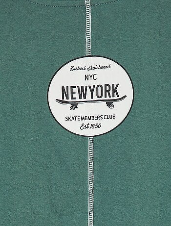 T-shirt a maniche corte con decorazione