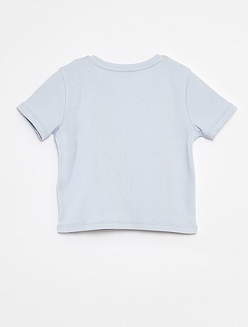 T-shirt a maniche corte con fiocchi decorativi