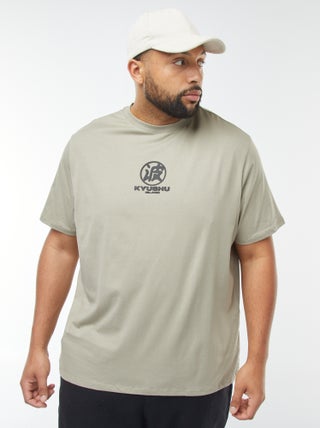 T-shirt a maniche corte con motivo