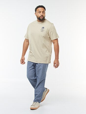 T-shirt a maniche corte con motivo