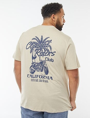 T-shirt a maniche corte con motivo