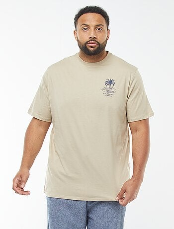 T-shirt a maniche corte con motivo