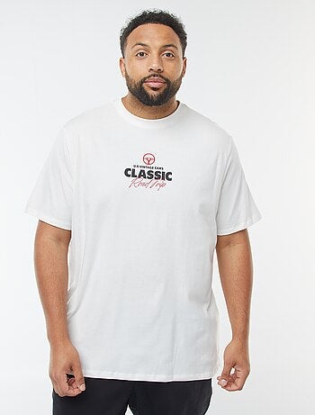 T-shirt a maniche corte con motivo