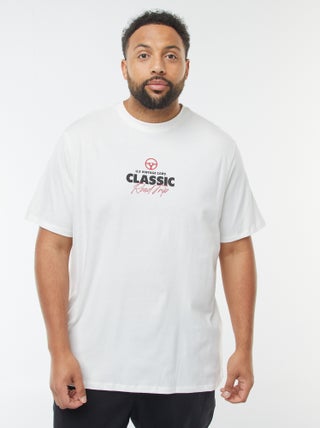 T-shirt a maniche corte con motivo