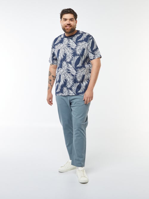 T-shirt a maniche corte con motivo - Kiabi