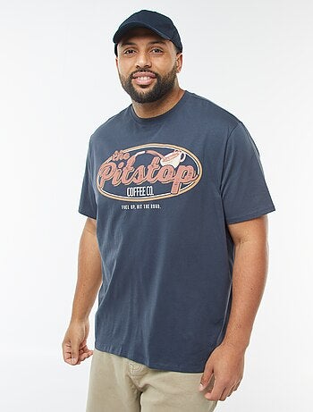 T-shirt a maniche corte con motivo