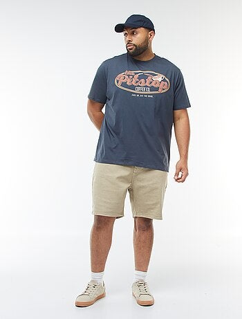 T-shirt a maniche corte con motivo