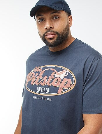 T-shirt a maniche corte con motivo