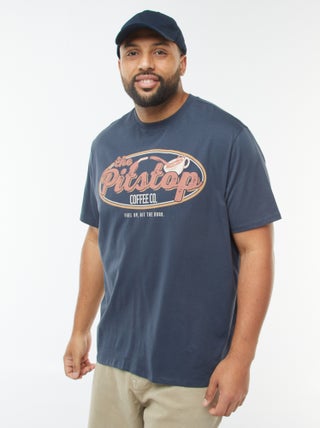 T-shirt a maniche corte con motivo