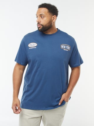 T-shirt a maniche corte con motivo