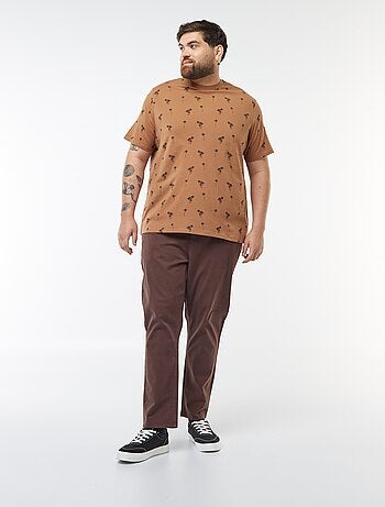T-shirt a maniche corte con motivo