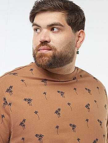 T-shirt a maniche corte con motivo