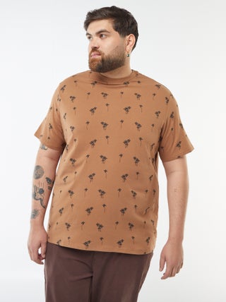 T-shirt a maniche corte con motivo