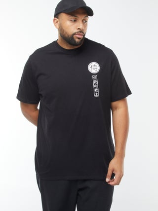 T-shirt a maniche corte con motivo