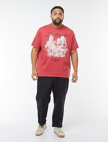 T-shirt a maniche corte con motivo