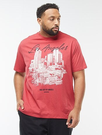 T-shirt a maniche corte con motivo