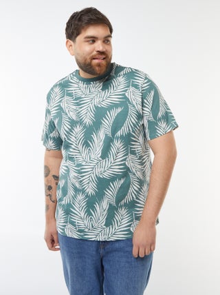 T-shirt a maniche corte con motivo