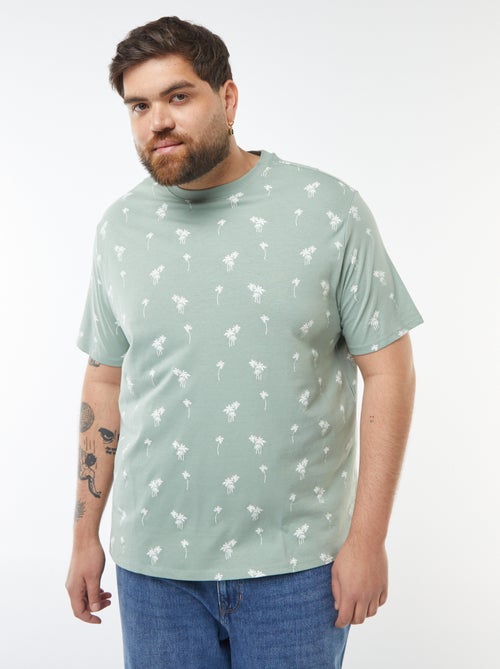 T-shirt a maniche corte con motivo - Kiabi