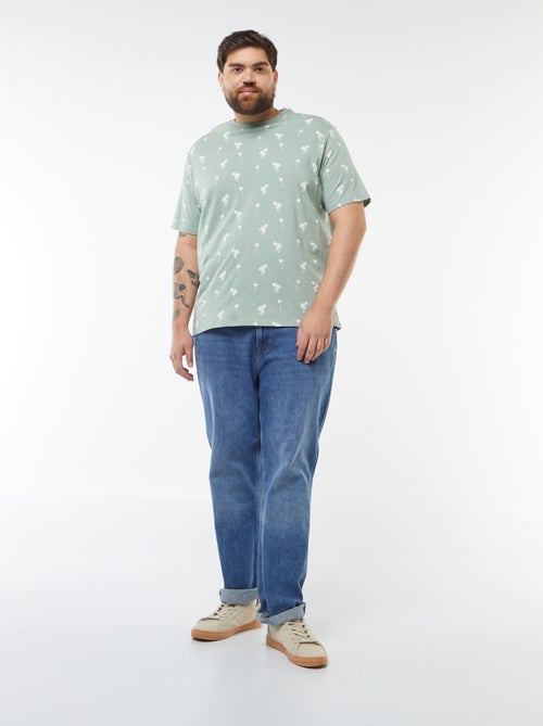 T-shirt a maniche corte con motivo - Kiabi