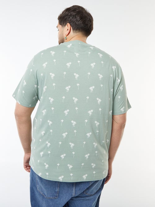 T-shirt a maniche corte con motivo - Kiabi