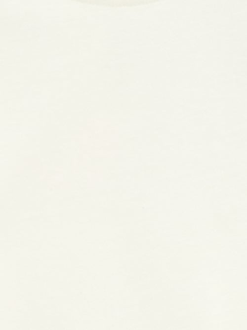 T-shirt a maniche corte con ricami inglesi - Kiabi