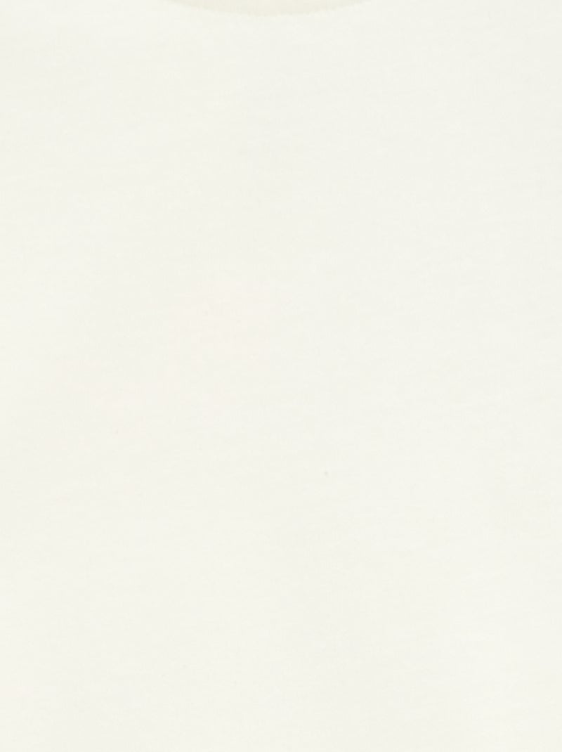 T-shirt a maniche corte con ricami inglesi Bianco - Kiabi